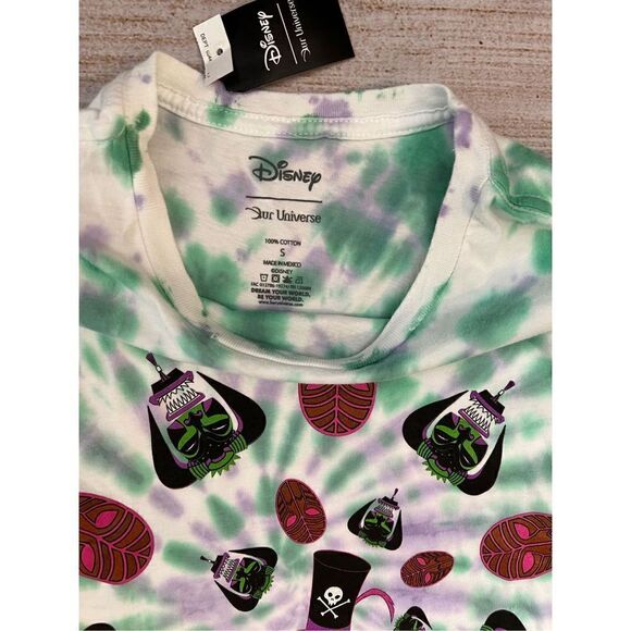 Our Universe Disney The Princess and the Frog Dr. Facilier Voodoo Tie-Dye T-Shir - Picture 3 of 4